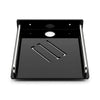 Wall Mount Acrylic Router Shelf, Black | Premium Acrylic, WiFi Router & Set Top Box Stand, Universal Wall Hanging Bracket