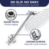 Premium Shower Arm with Flange - big circle